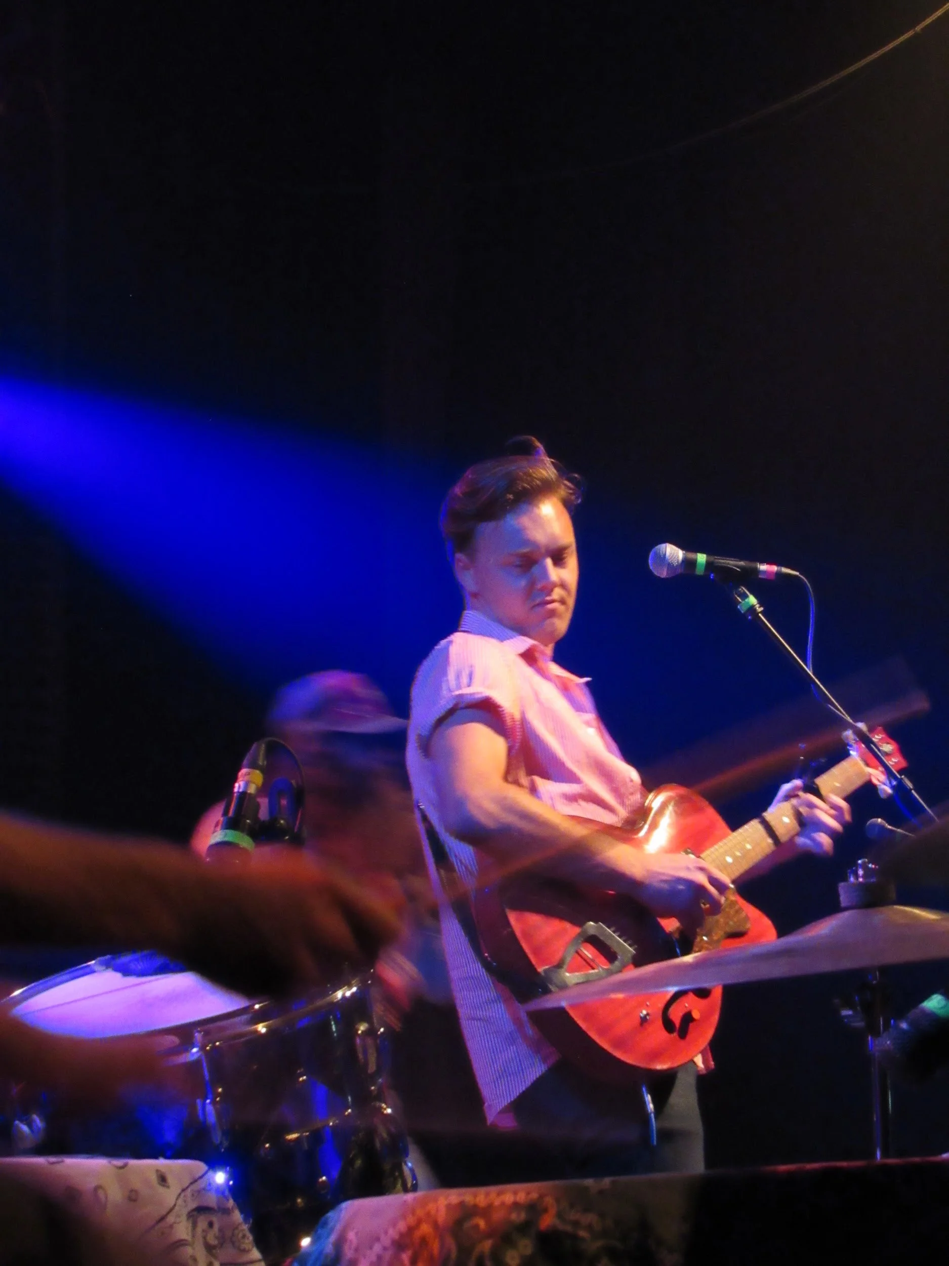 Parker Millsap on stage at the Rex Theatre