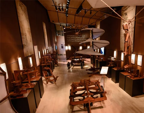Da Vinci The Exhibition photo via website