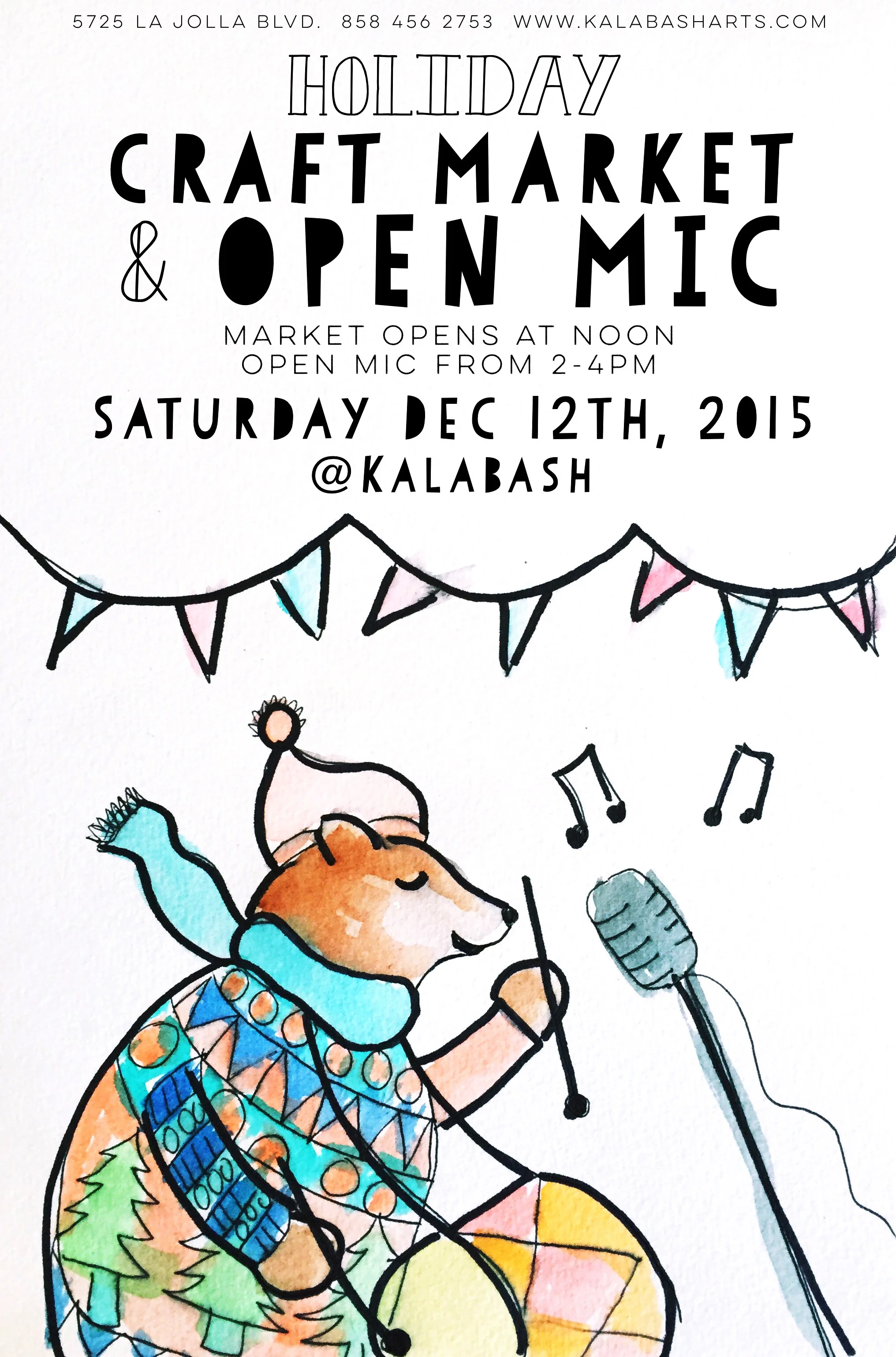 Craft Fair + Open Mic