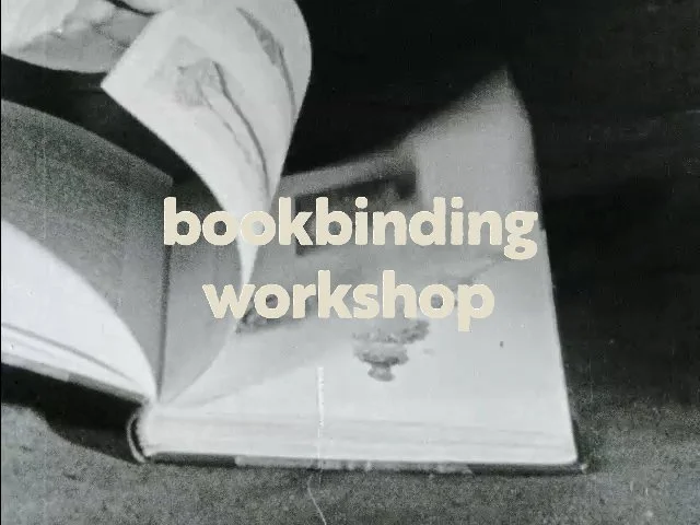 Bookbinding with Katie Berns!