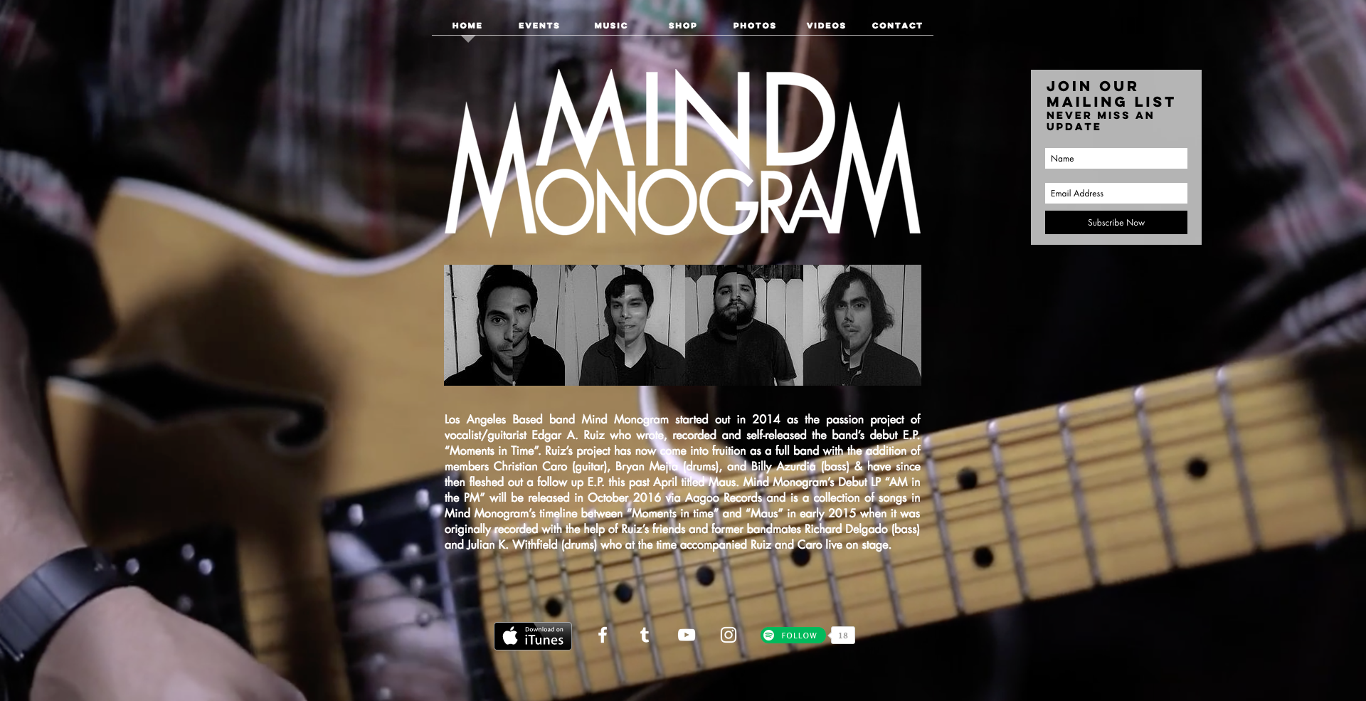 Mind Monogram Website
