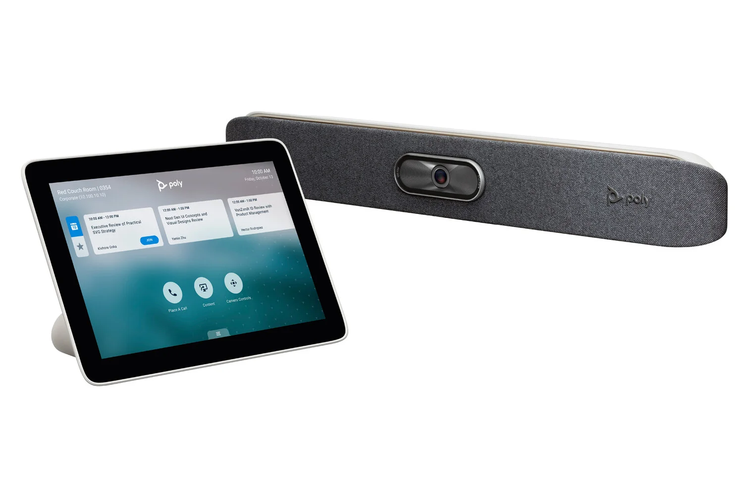 Poly X50 and TC8 Room Controller