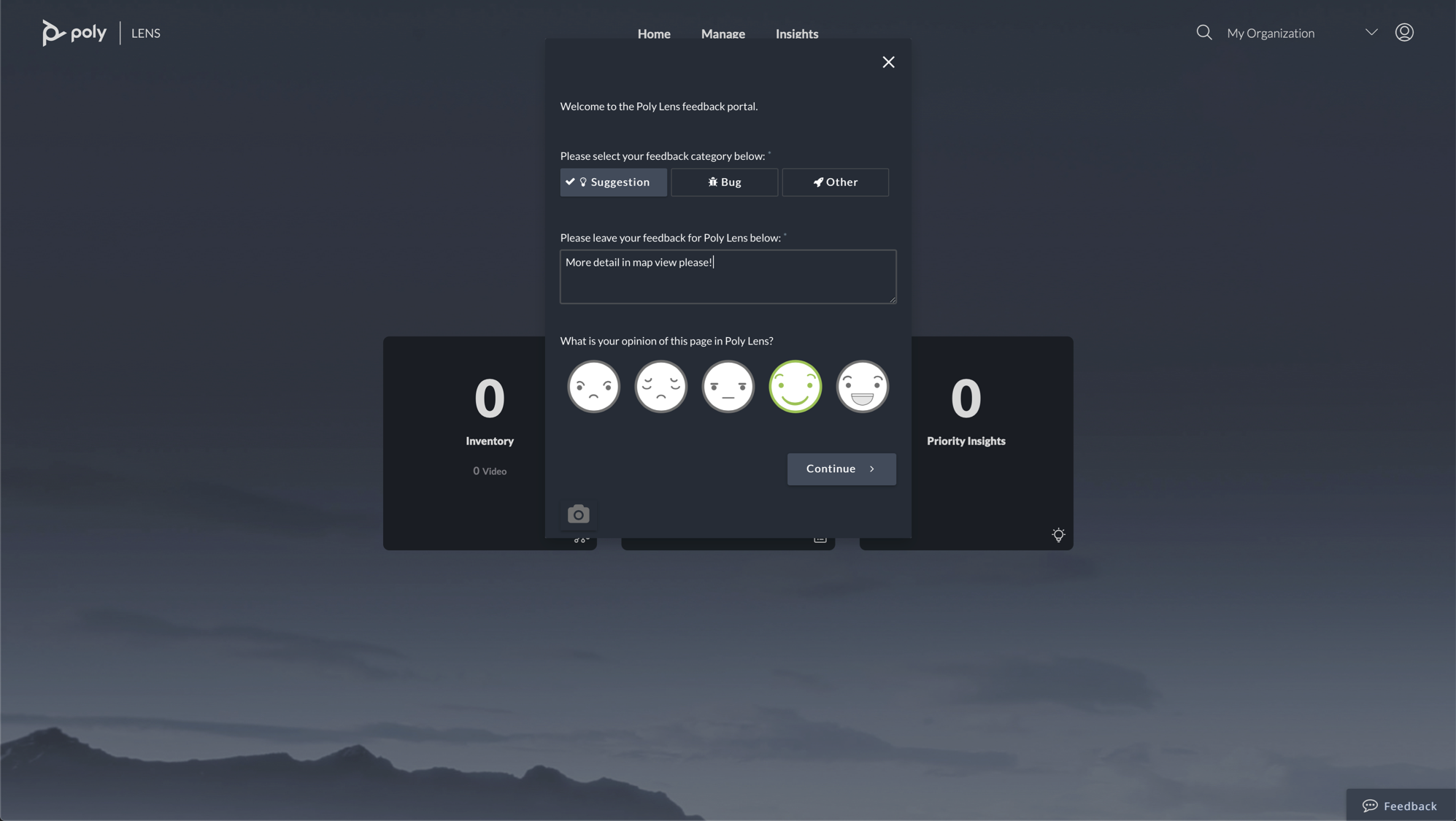 Realtime product feedback
