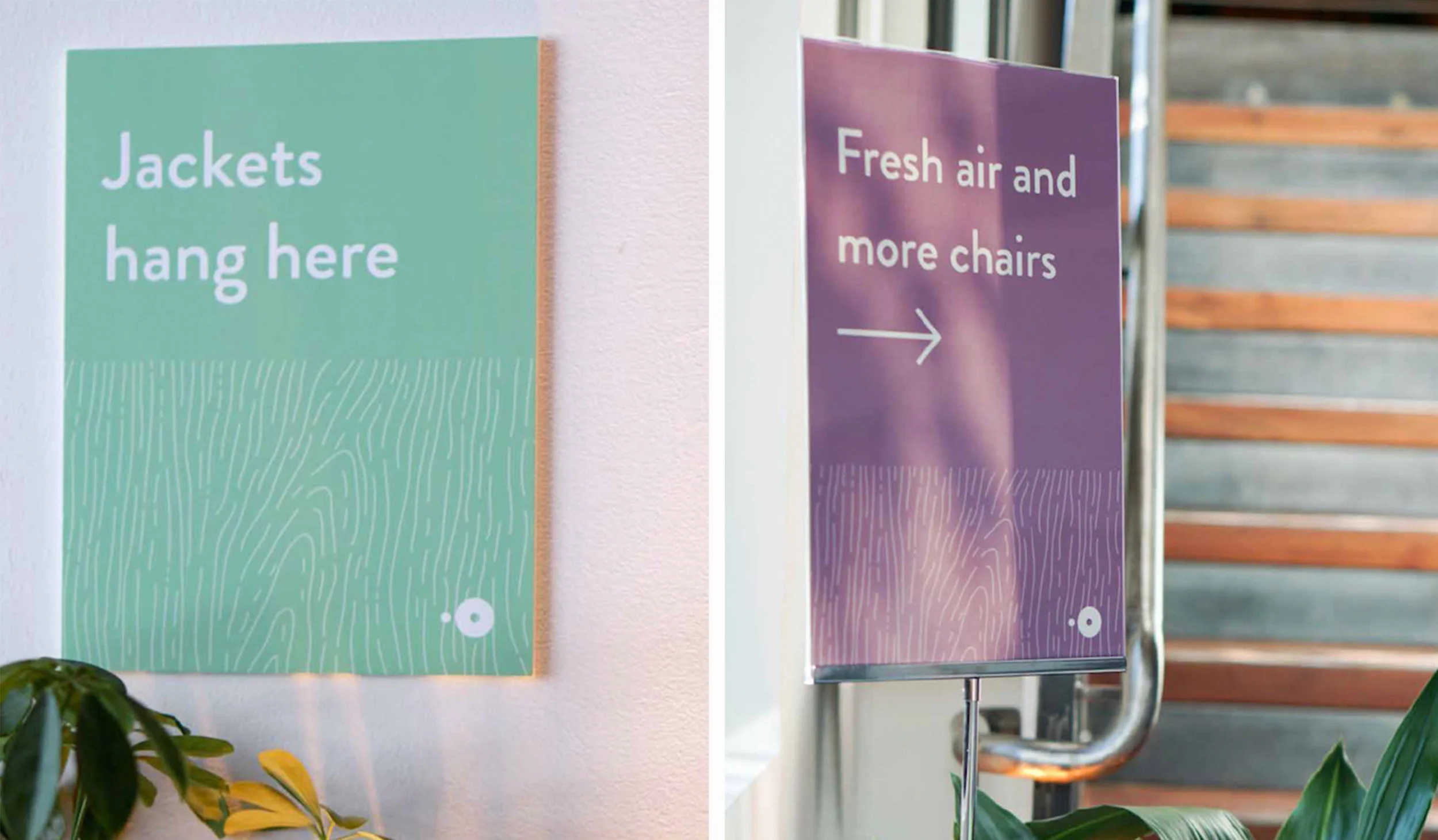 Restaurant Summit Event Signage