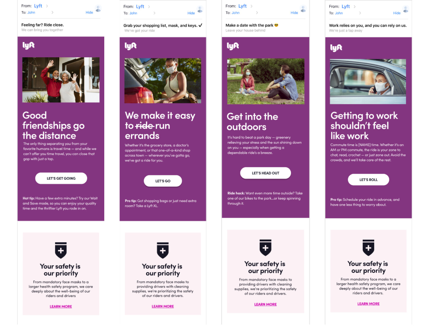LyftUp Landing Page Millions of people lack access to basic necessities because they can’t get a ride.