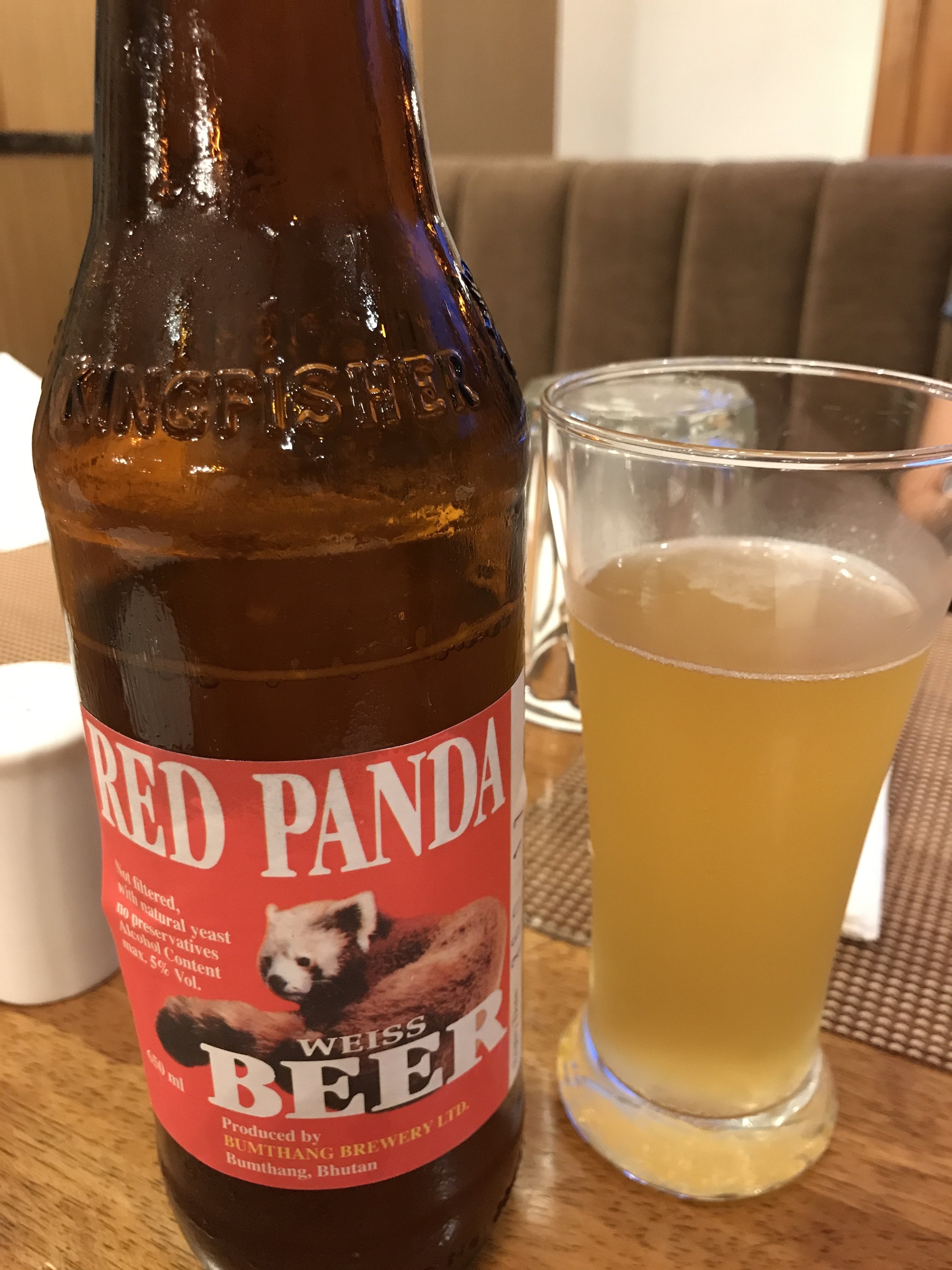  Red Panda - Bhutan's original German style Hefeweizen&nbsp; 