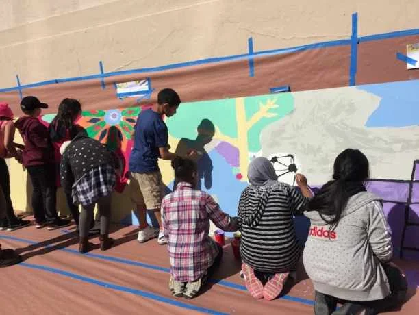  Redding Elementary Community Mural 