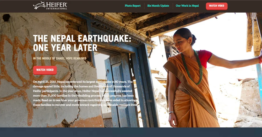 NEPAL | ONE YEAR LATER