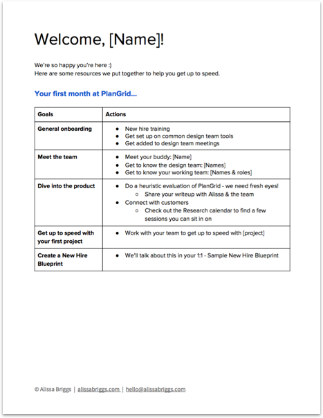 Sample New Hire Welcome Guide