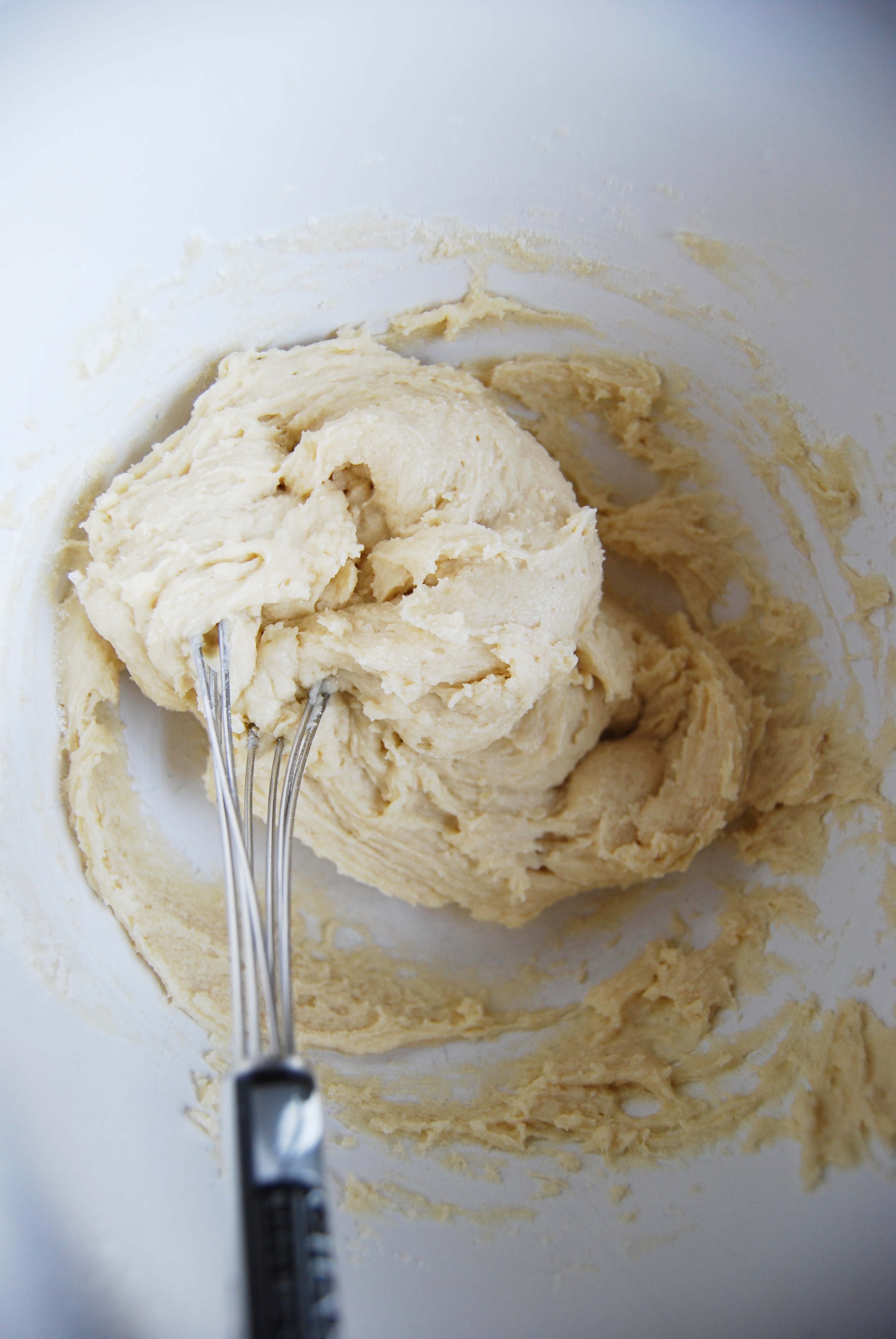 Gentle With This Dough. Not Too Much Mixing.