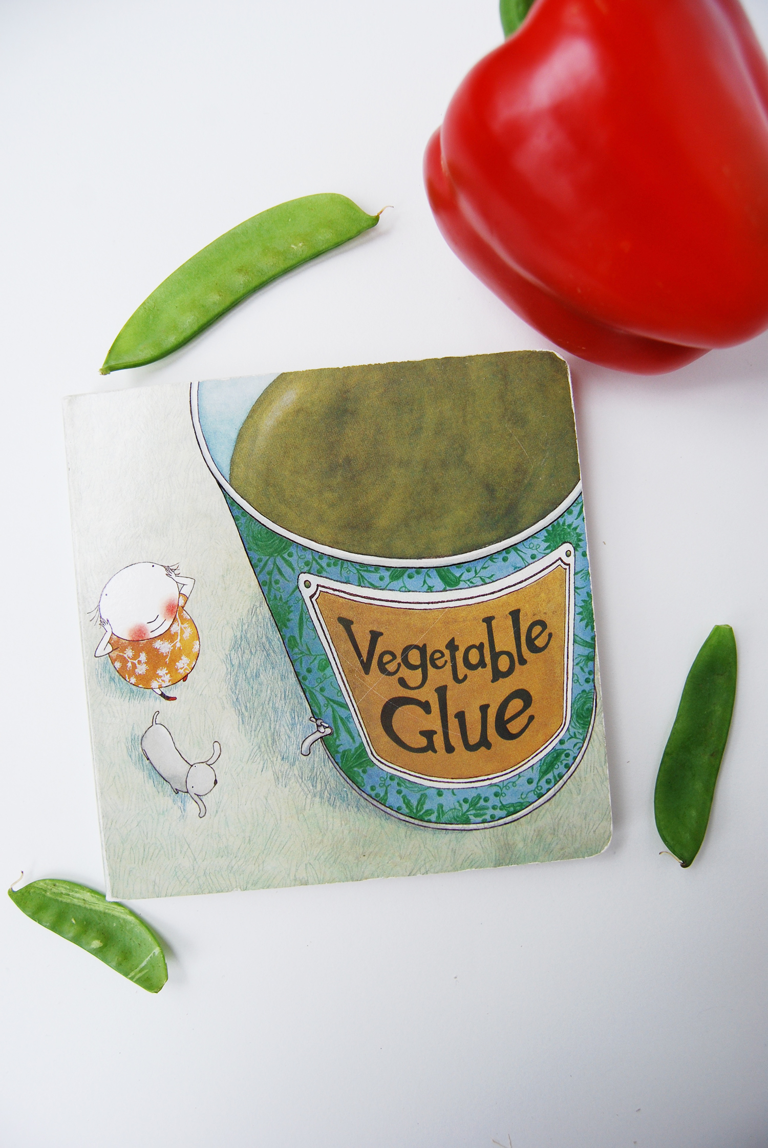 Vegetable Glue Board Book {affiliate link}