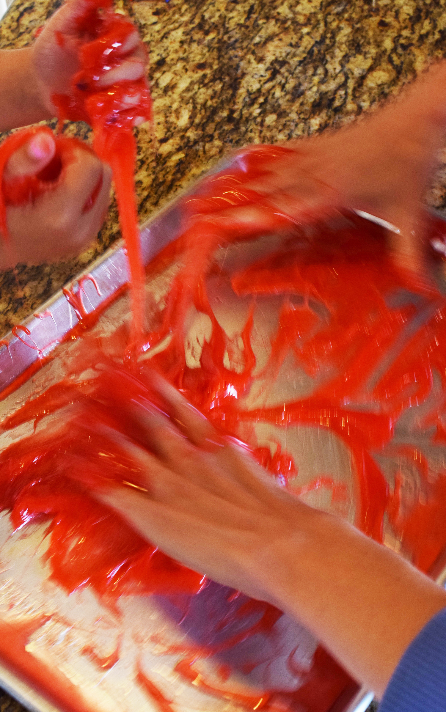 Maybe If We Push It Around More It Will Start To Look Like Taffy?