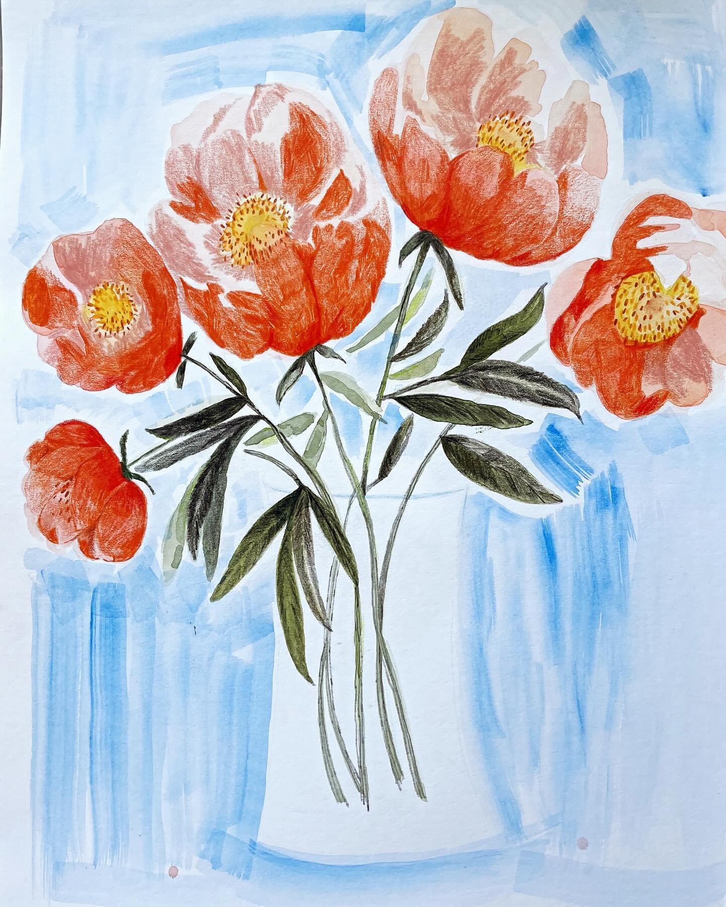 Monday Inspiration.✨

It&rsquo;s that season again&hellip;Peony Season! I finally finished this pencil and watercolor painting in celebration. It only took me a few years to complete.🤣✨

Have you ever started a creative project and put it in a drawe