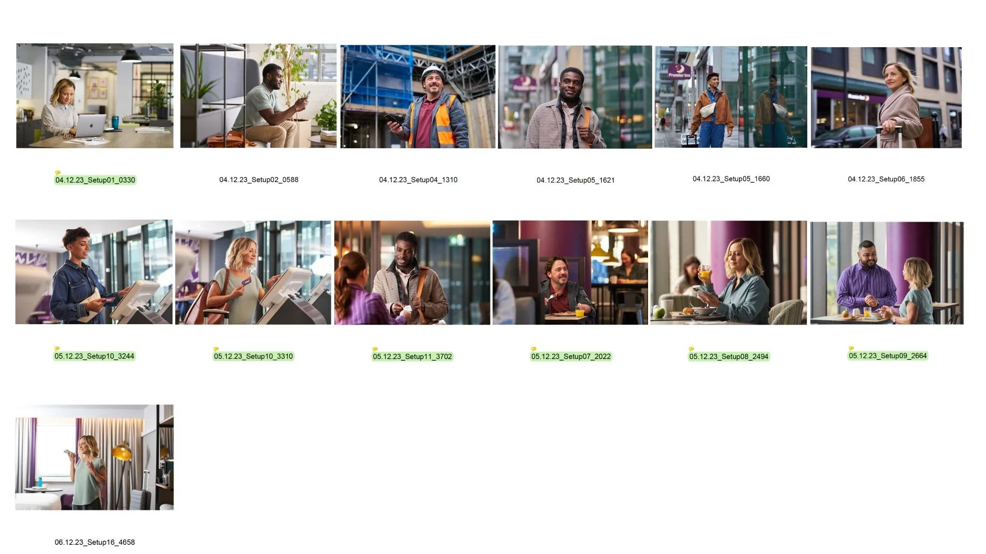 Structured Asset Selection & Library Management