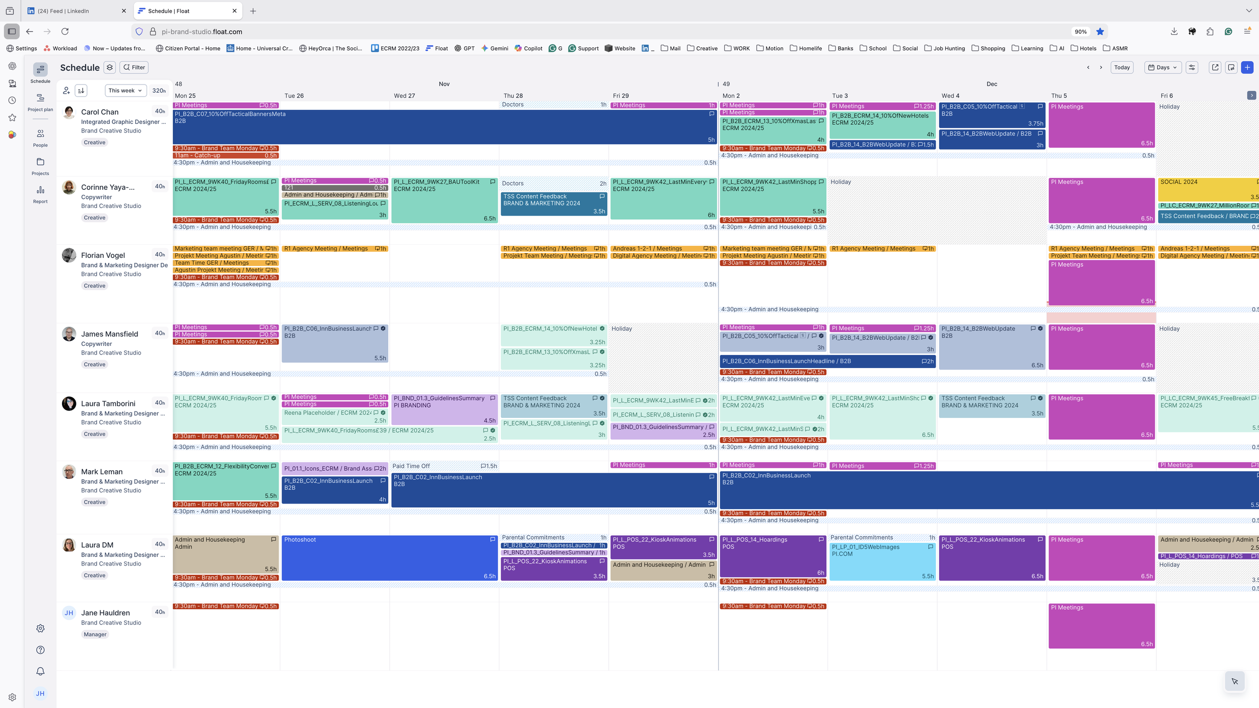Integrated Resource and Capacity Planning