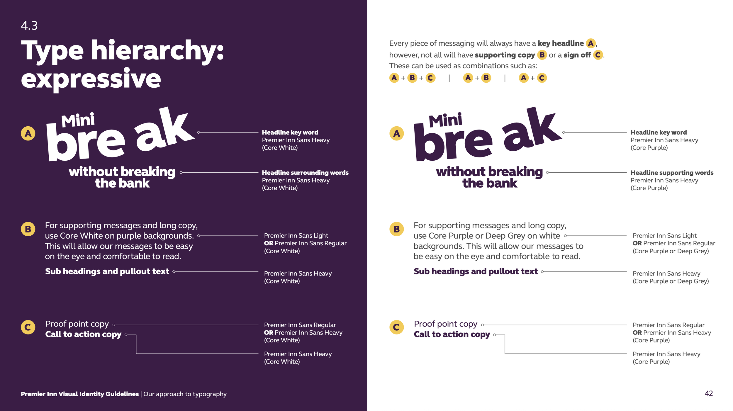   Messaging Hierarchy Framework  A structured approach to headline, supporting copy and call-to-action messaging to guide consistent communication across marketing channels.   