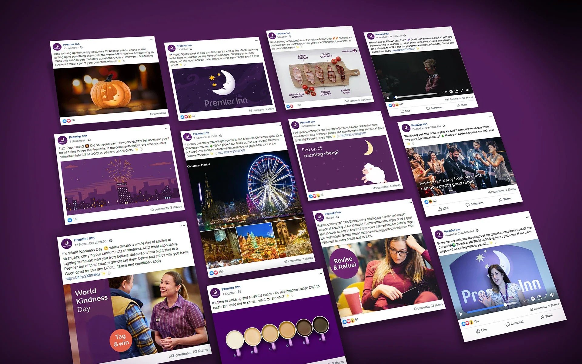   Scaled Social Delivery  Structured content system enabling consistent, high-performing social output across channels. 