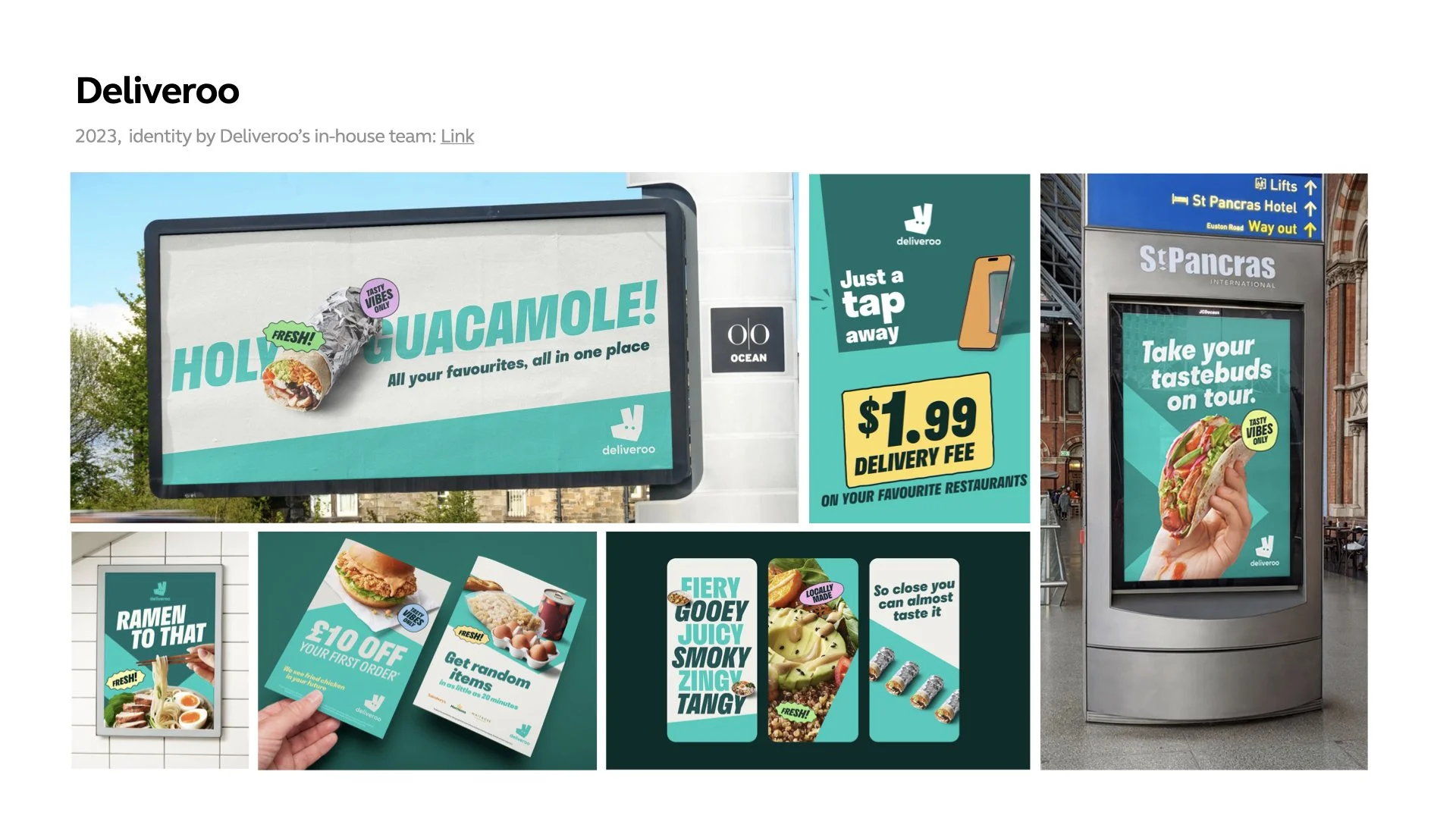   Deliveroo  Bold, high-contrast messaging and simplified offers used to maximise visibility and drive immediate action 