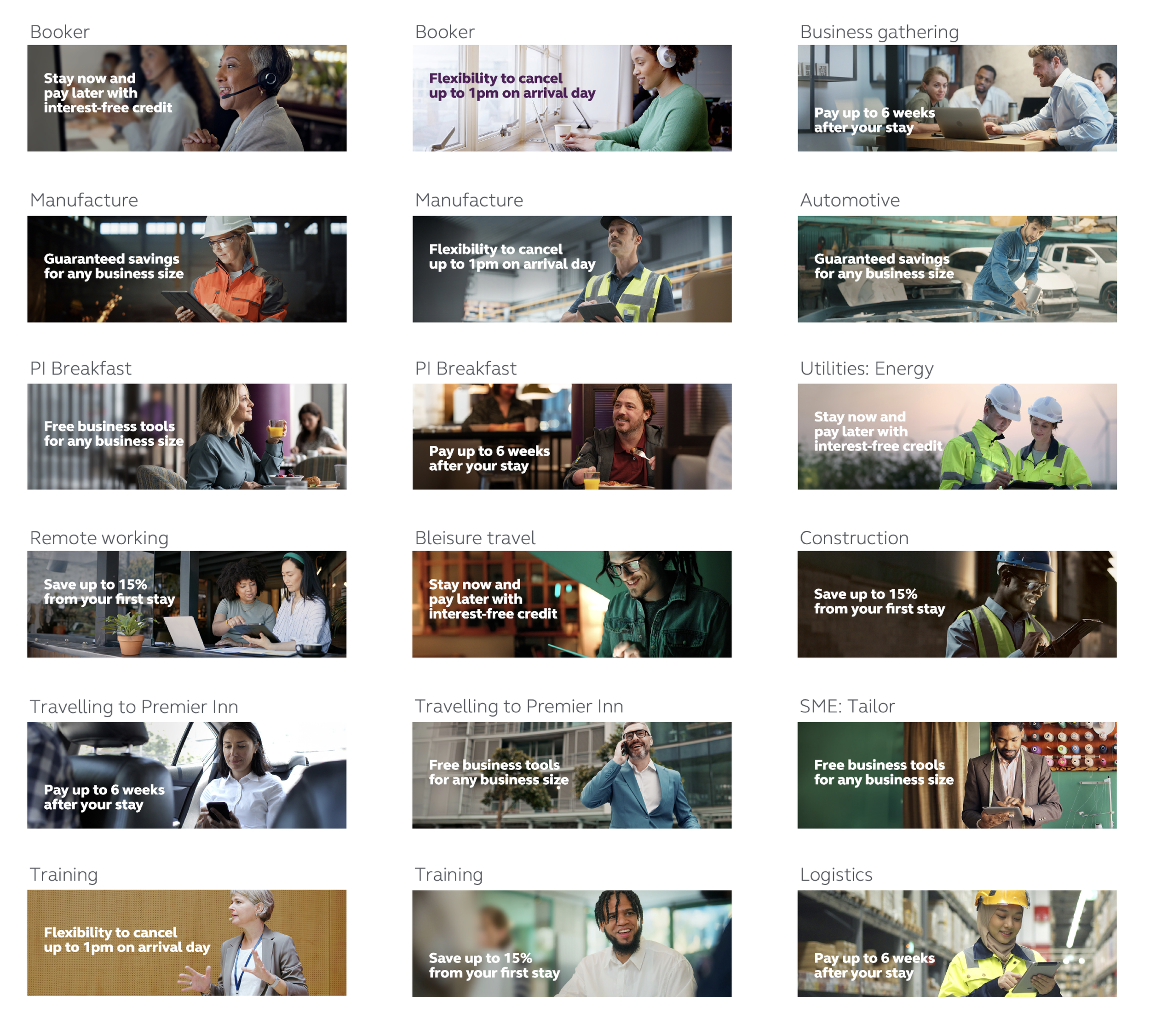   Audience Personas &amp; Creative Direction  Defined c.18 audience personas to inform messaging, tone of voice and creative direction, ensuring relevance across SME and corporate audiences. 