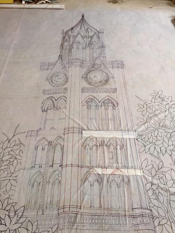 Sketch for Ceramic Mural