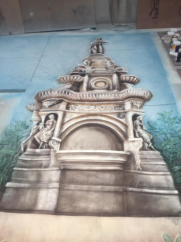 Cold Ceramic Mural
