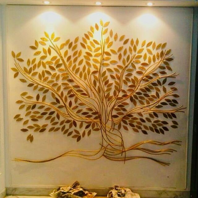 Tree of Life metal mural at India Infoline head office in Mumbai 🌱🌿☘️🍀🍃🍂🍂 #art #artist #create #inspire #mural #treeoflife #installation #metal #artistsoninstagram #sculptor #sculptureartist #commisionedart #lowerparel #mumbai ✨✨