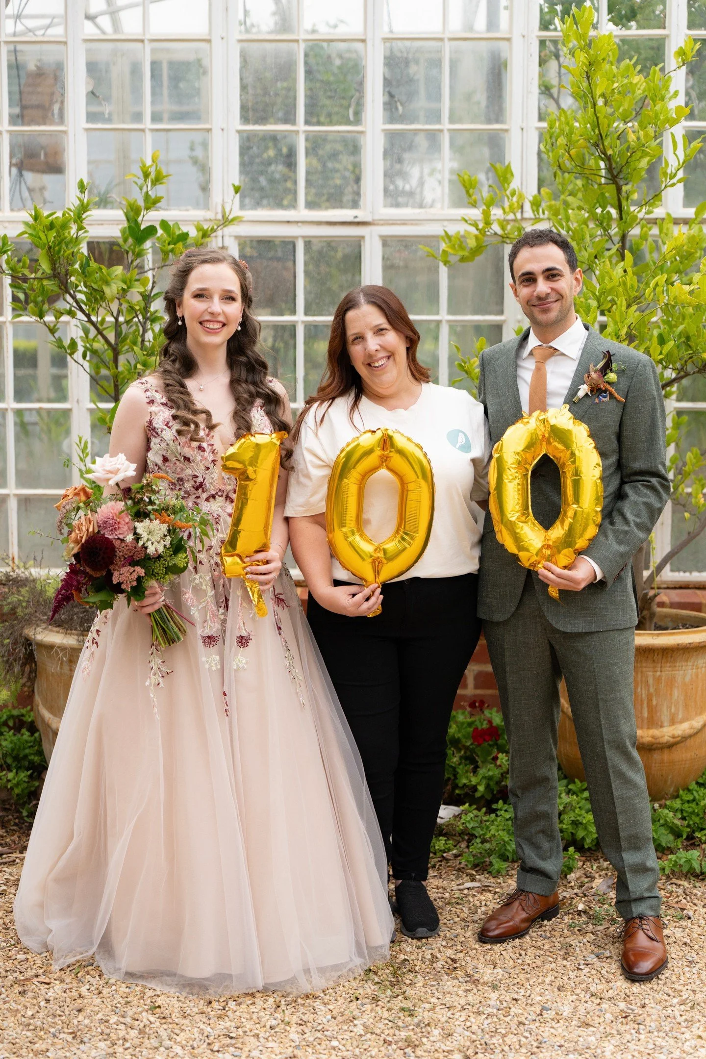 100 weddings 🤍⁣
⁣
A number that feels a little surreal to type out.⁣
⁣
What started as one very determined girl with a laptop, a love for beautiful celebrations, and absolutely no idea where this journey would lead&hellip; somehow became 100 wedding