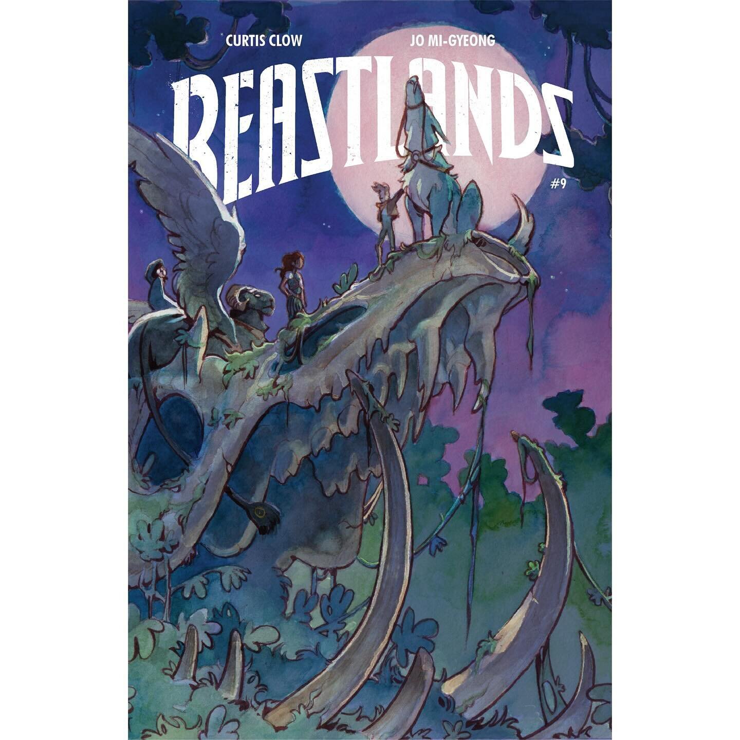 Our last Beastlands variant by Corey! Some beautiful watercolor work. About halfway through the Kickstarter now, just 2 weeks left to grab the new and old issues.