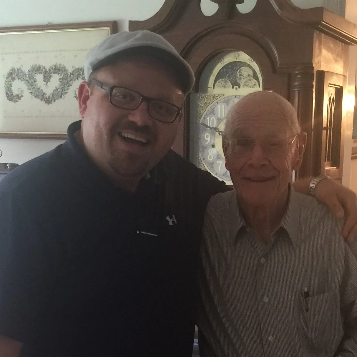 Don Jacobs & I, April 2016