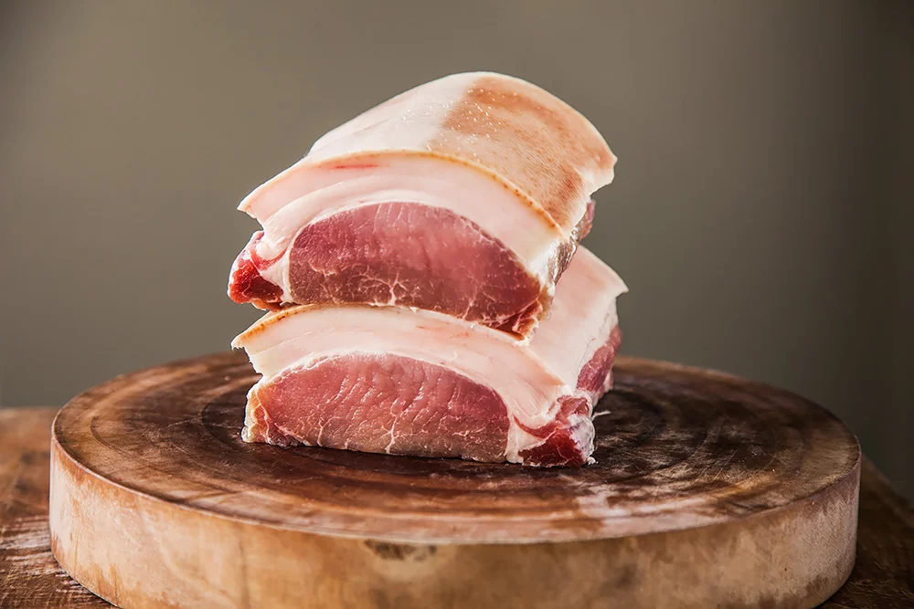 Anglická slanina z přeštíka