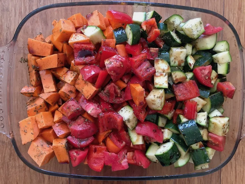 Easy roast veggies 