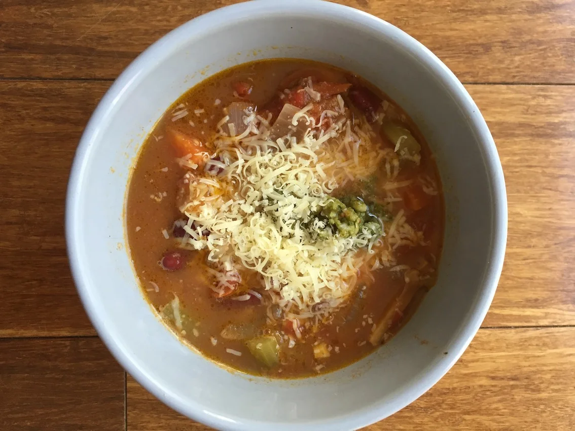 The best Minestrone soup 