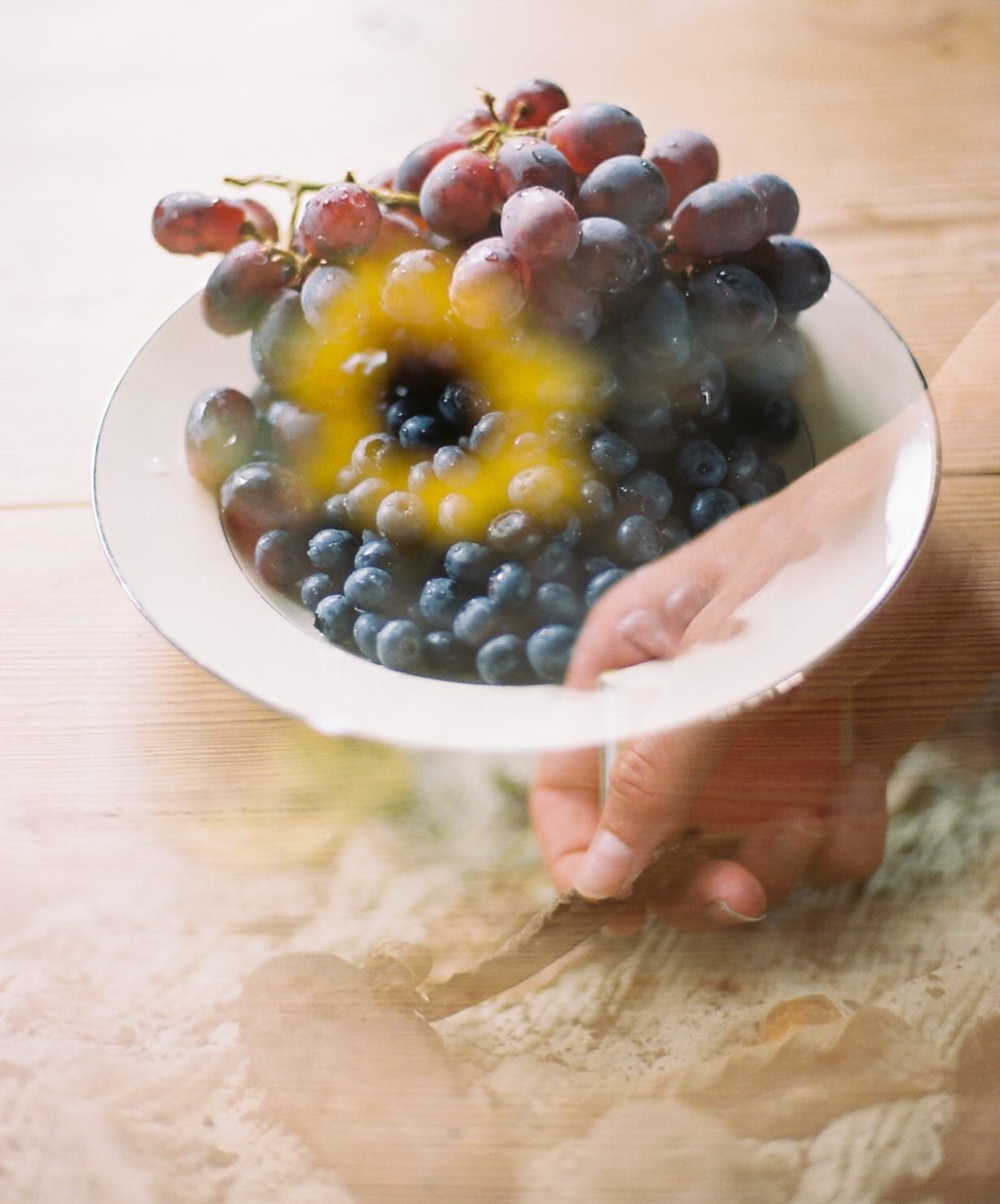 Summer fruit, altars, and a traveling snail. Chana and copal. How we carry home in our meals, our prayers, and at our backs ~

sk&aring;ne x osage river, ancestral &amp; unceded land of the Osage Nation. june x july 2025.