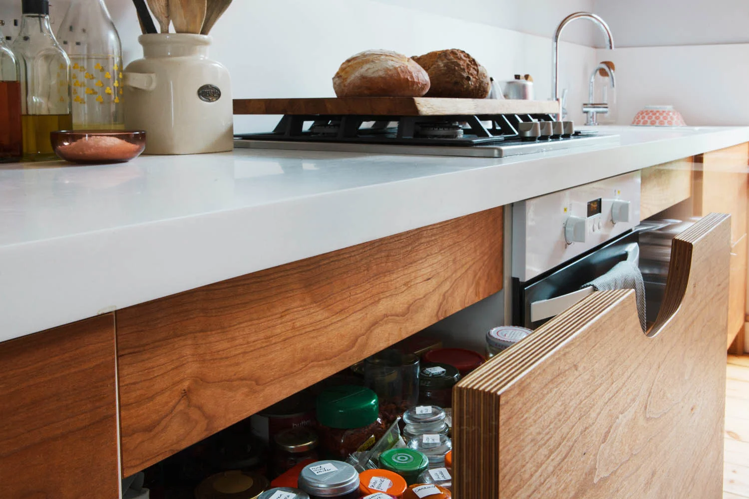 bespoke kitchen drawer design