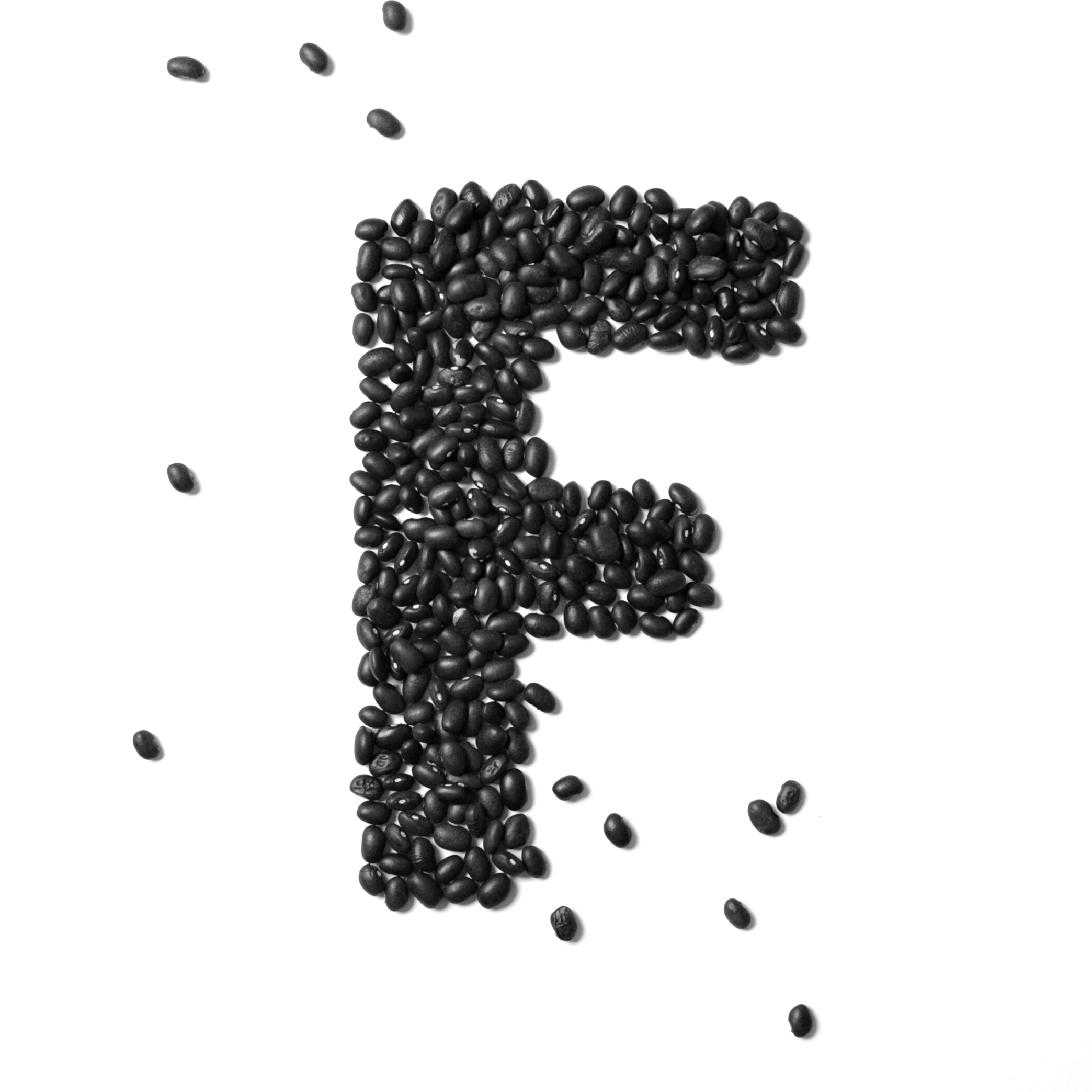 Resultado de imagen de letras hechas con legumbres