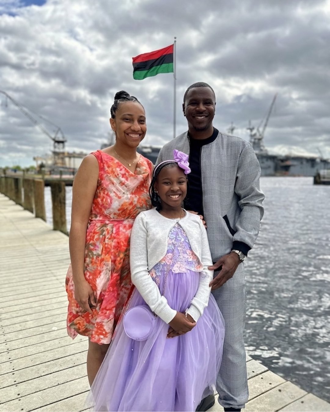 We don&rsquo;t look like we went to the same place but at least we&rsquo;re together 😂✝️