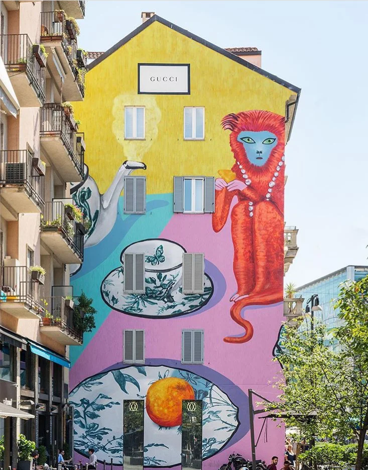 Gucci Artwall — Alex Merry Art
