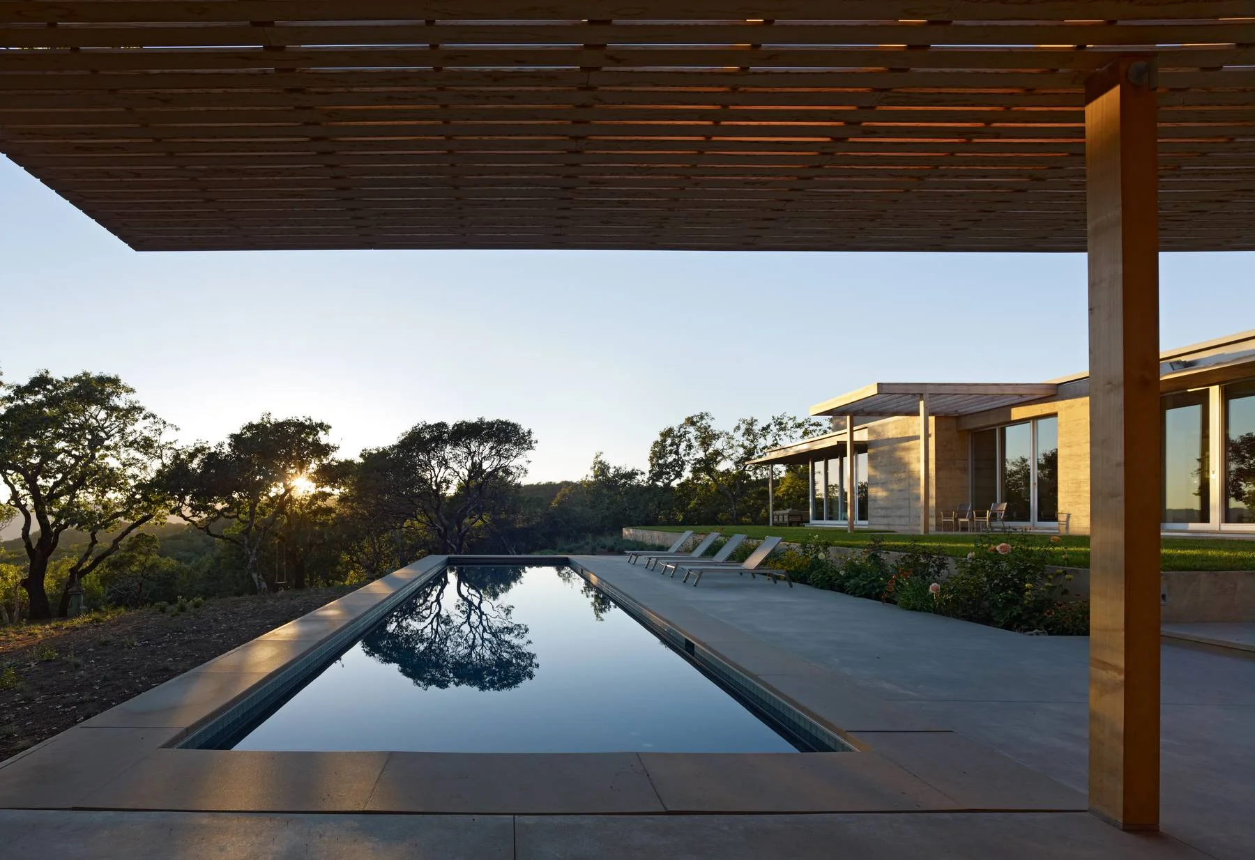 Sonoma Residence, Sonoma, California, 2010 Gluckman Mayner Architects: Carol Chang, Snr Archt