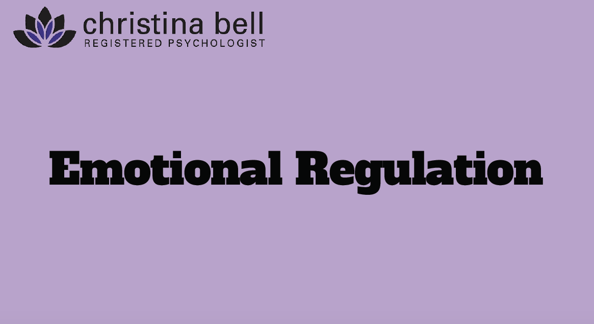 Emotional Regulation Handouts