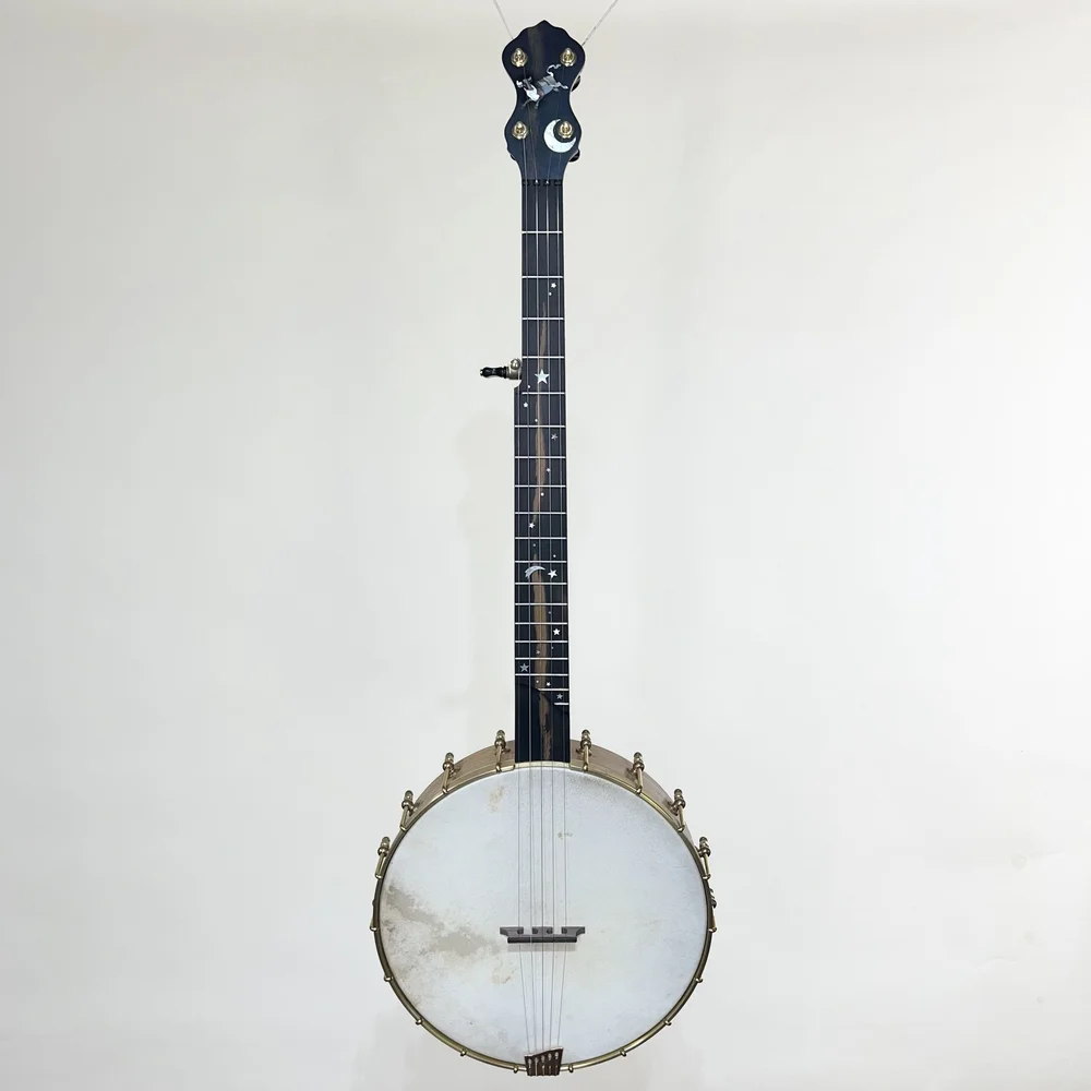 Cherry 12” Whyte Laydie Banjo with Cow Jumping over the Moon