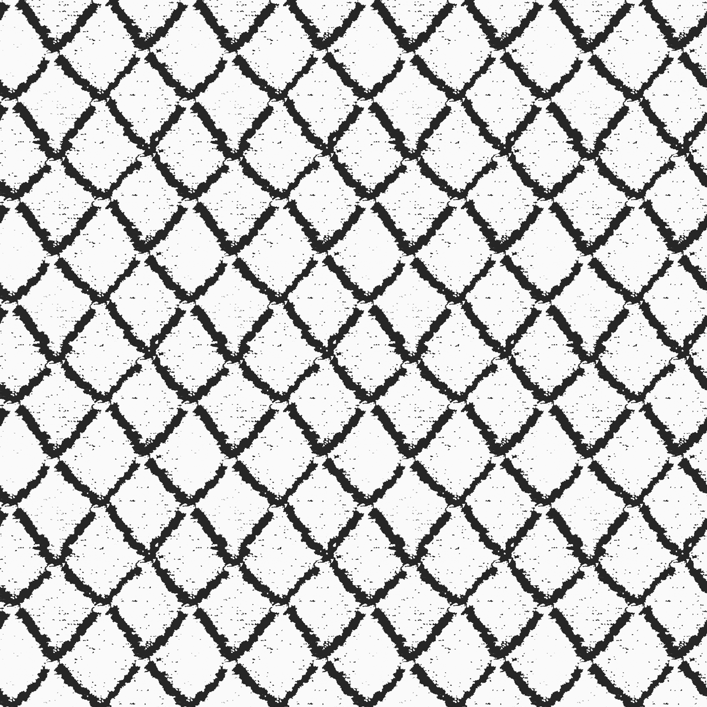 Trellis pattern white