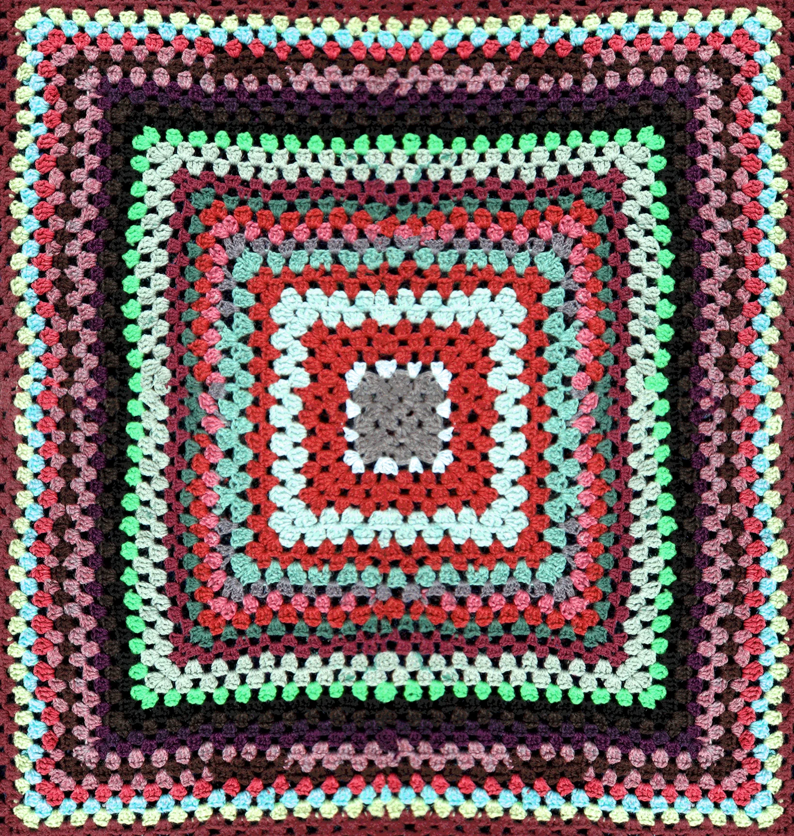 Crochet design red