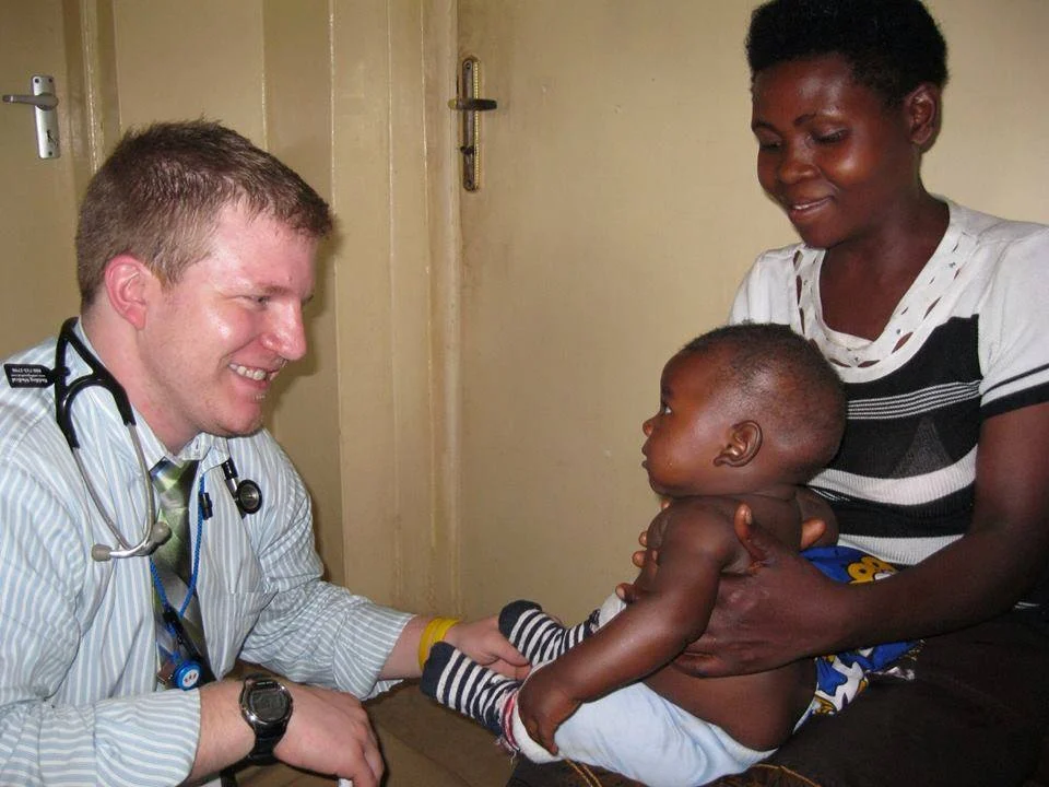 Matt, MS4, Univeristy of Wisconsin, Madison; Mbale, Uganda, 2014 (photo credit Matthew Kudek)