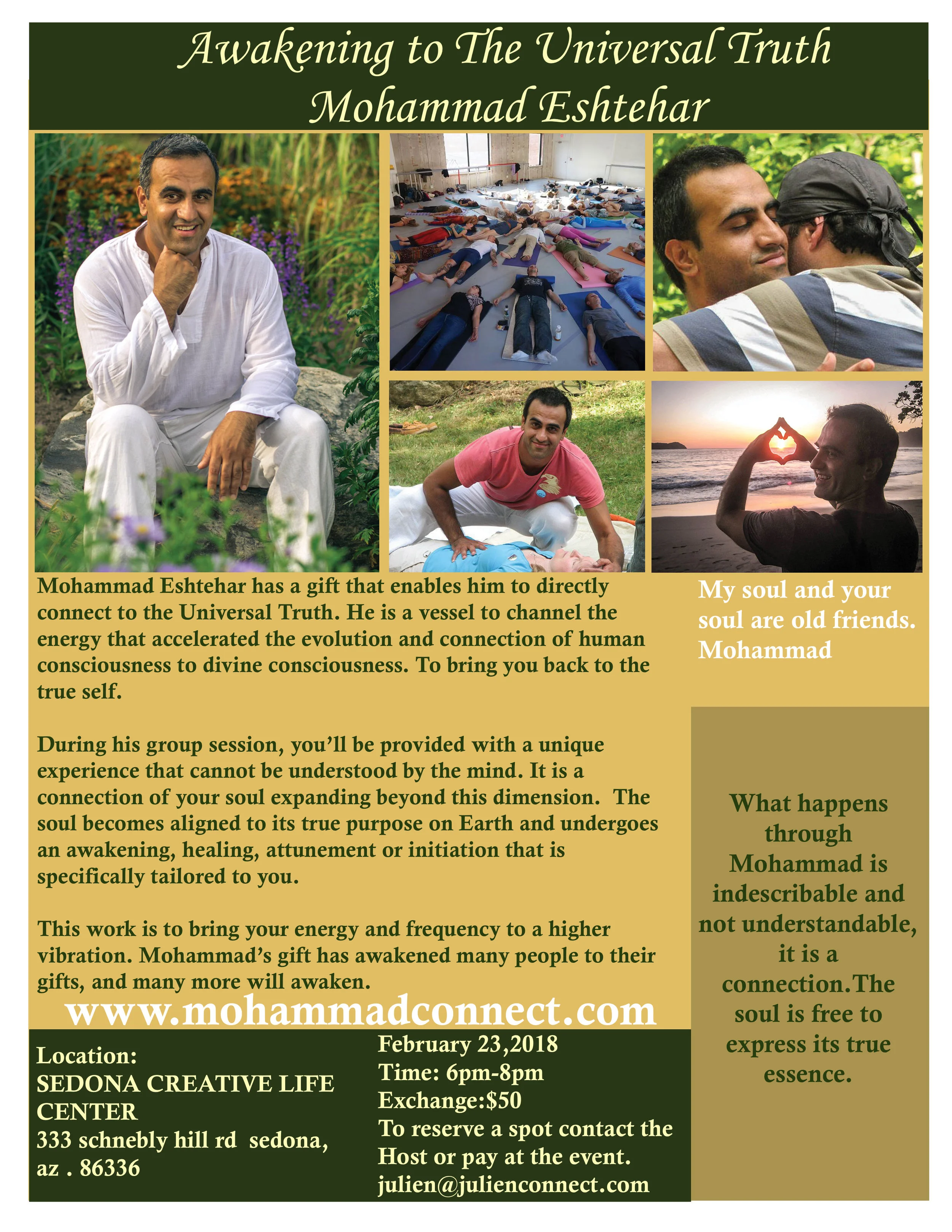 To reserve a spot you can pay via PayPal or pay cash at the event. PayPal link: http://paypal.me/Mohammadeshtehar