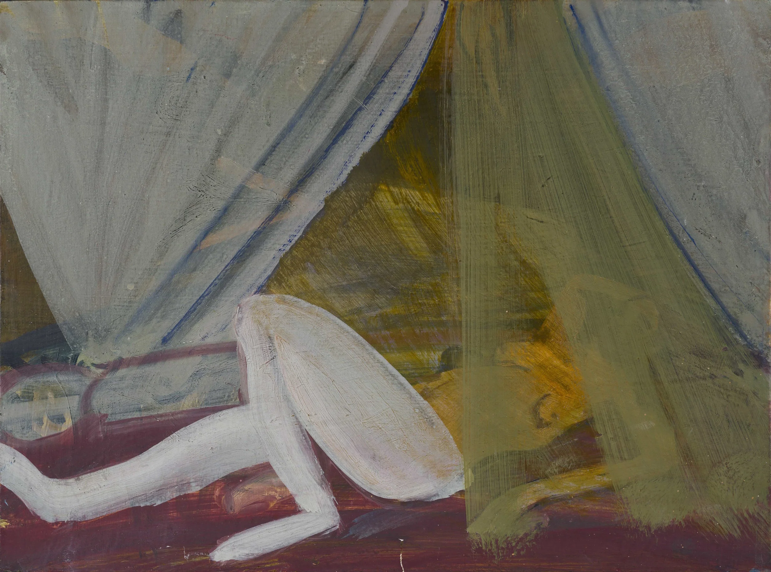 Boom Boom Boom Boom I Want You In My Room Oil on canvasboard 25 x 35 cm