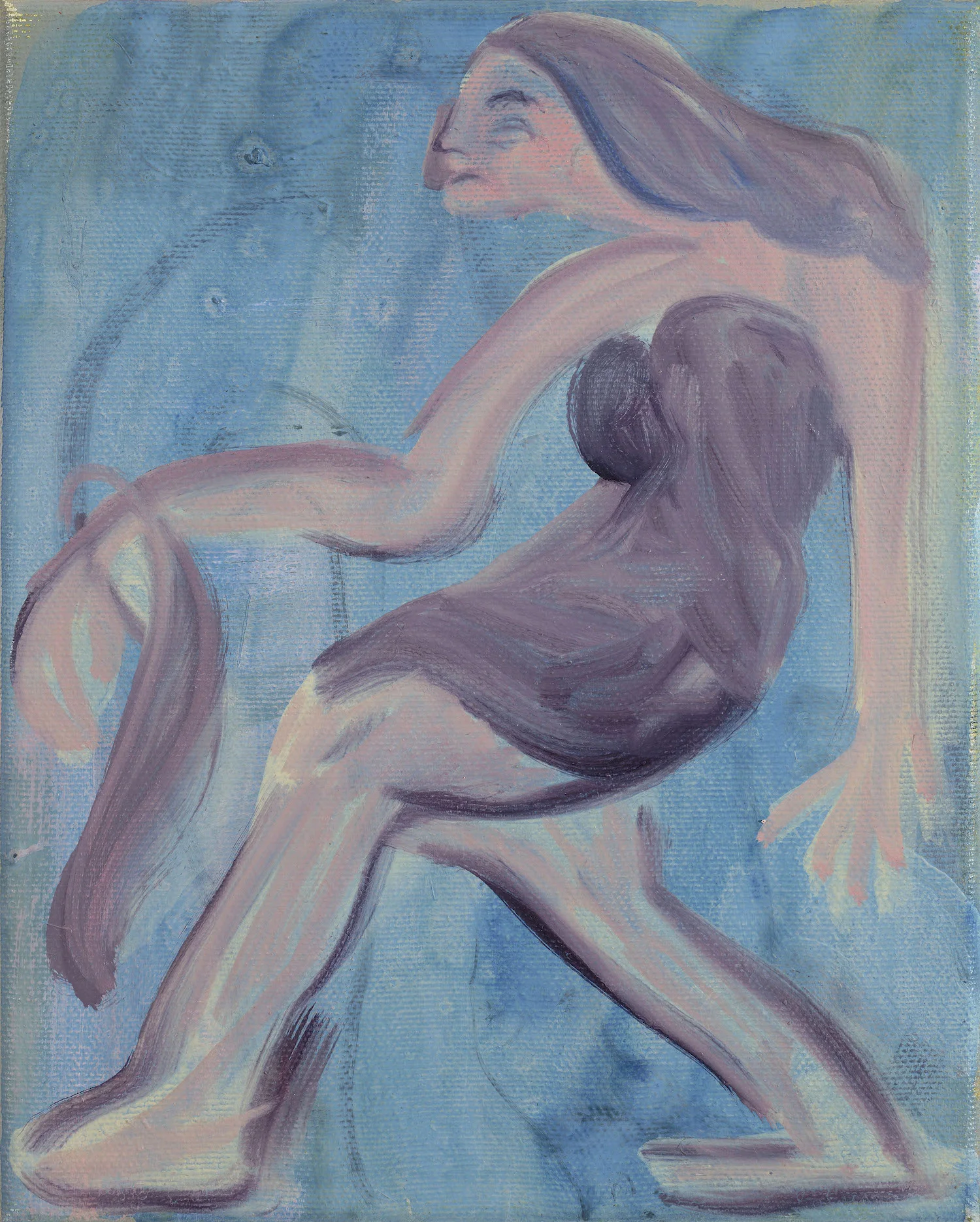 The Weekend Oil on canvas 20 x 15 xm