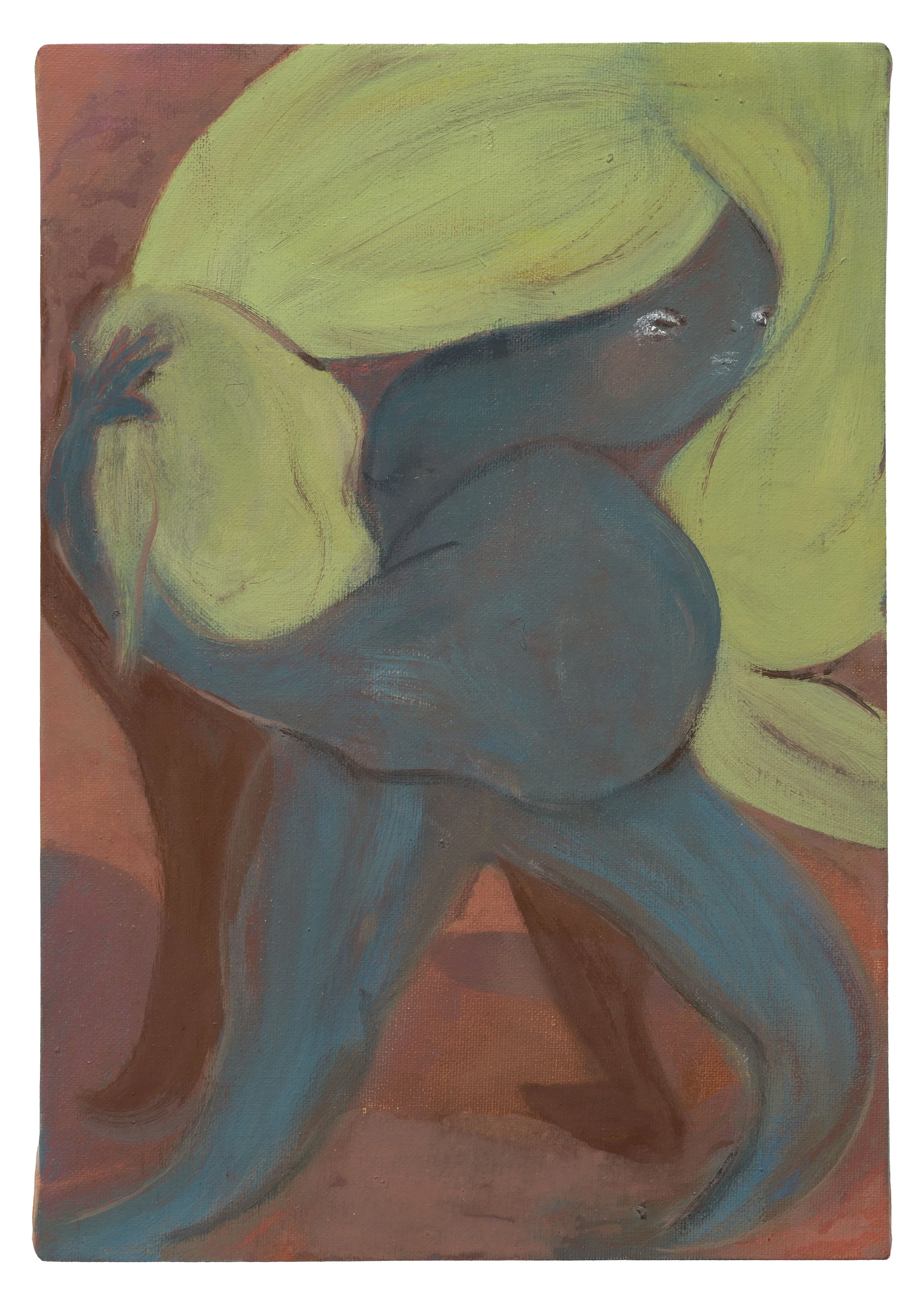   Buttress,  oil on canvas on cradled board, 42 × 30 cm 
