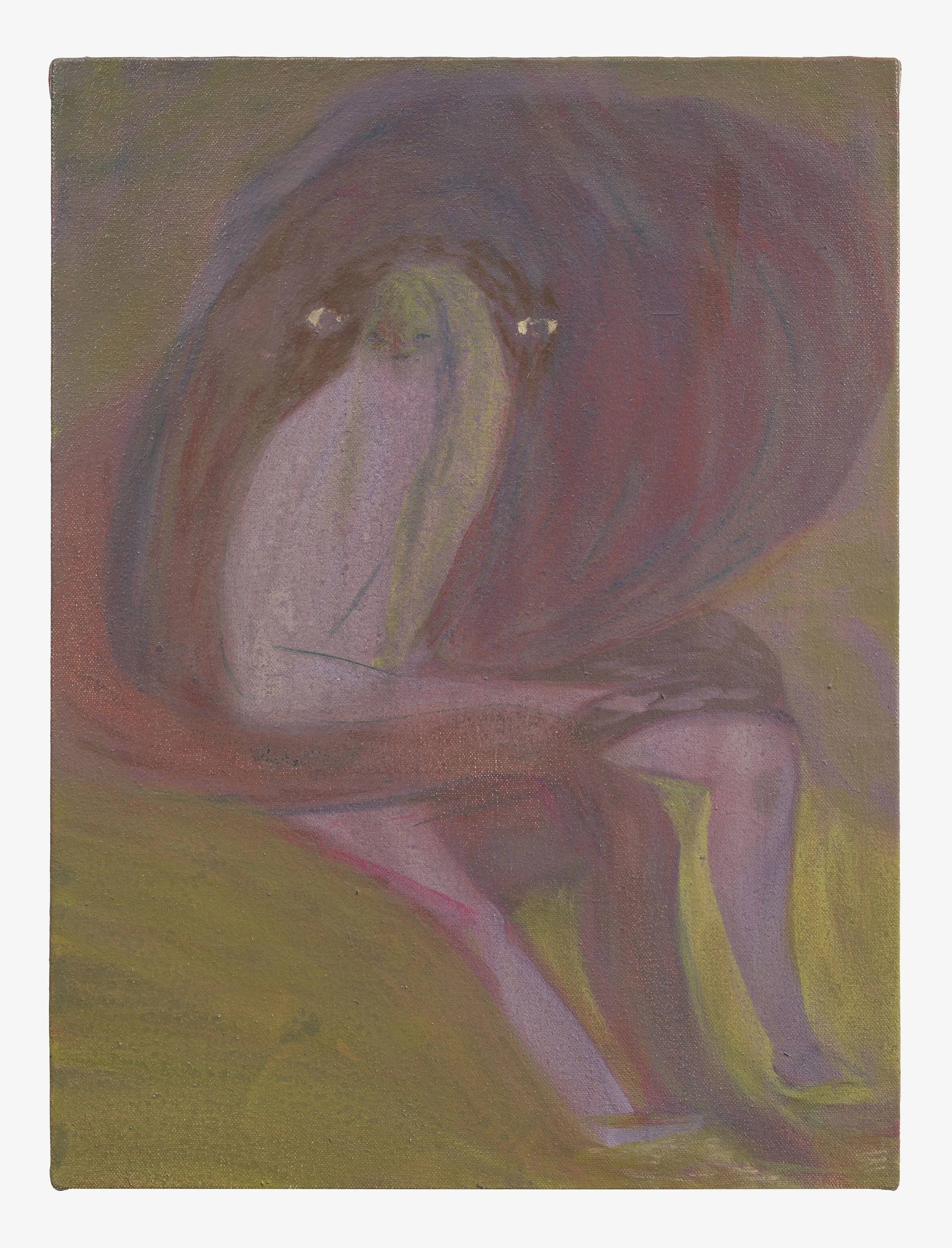   Host , oil on canvas on board, 41 x 31cm 