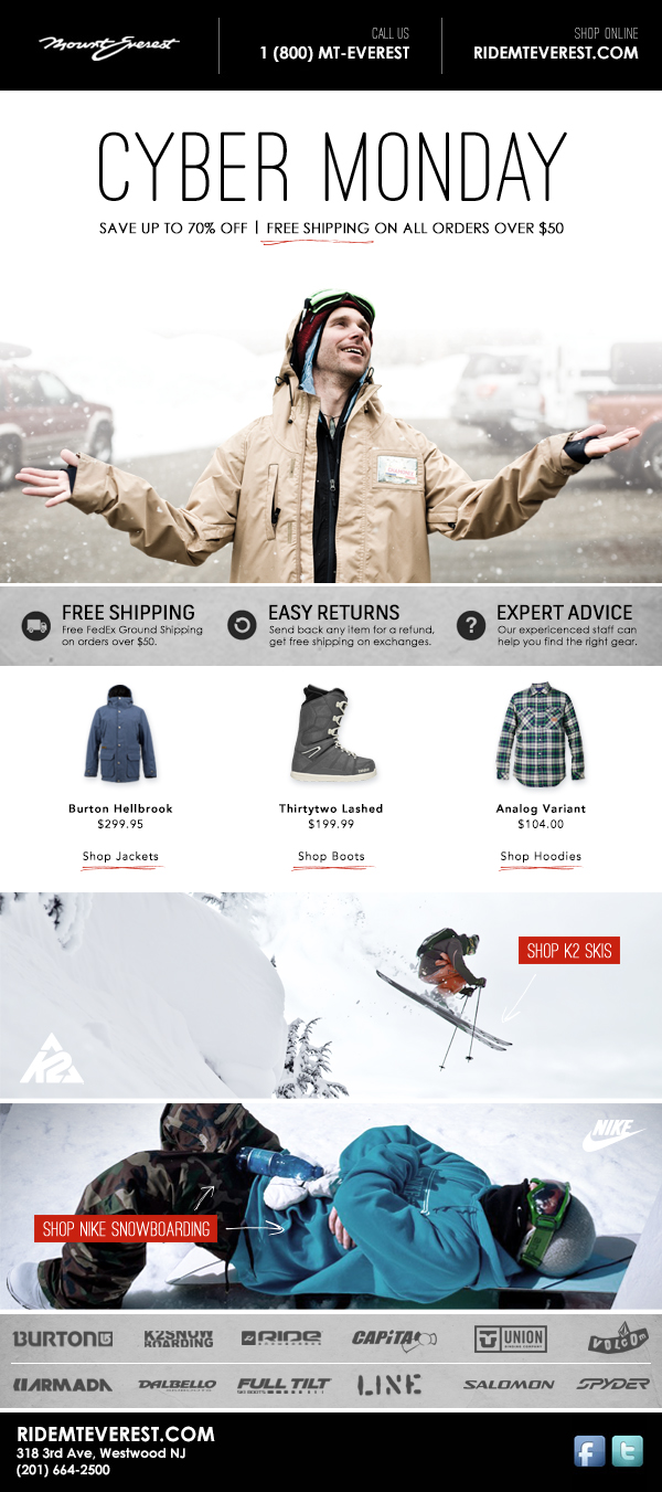  Email marketing for retail store   