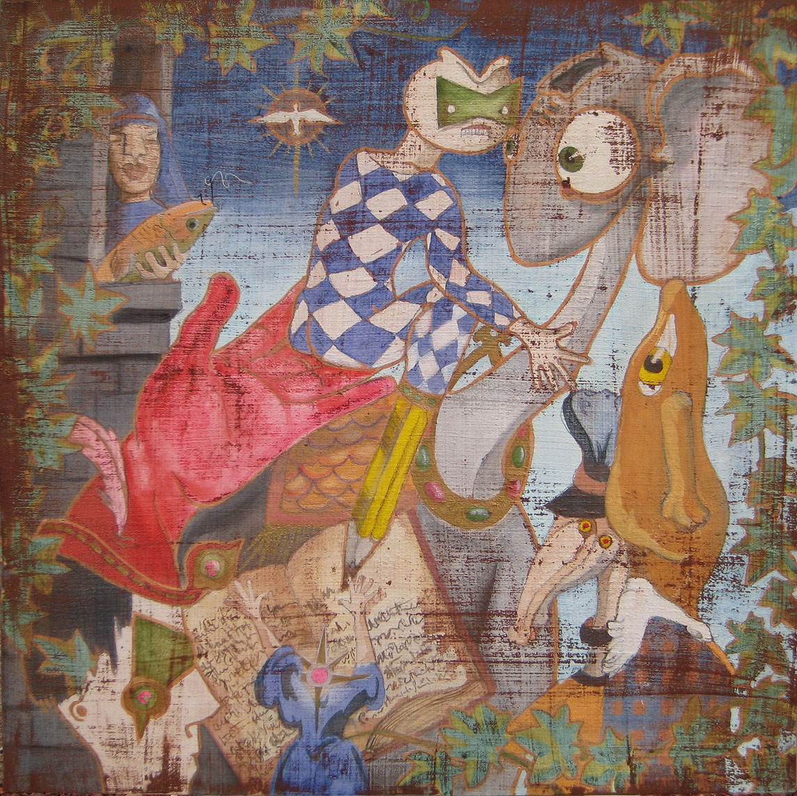 SOLD - The Fool's Journey